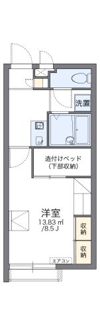 レオパレス結の間取り画像