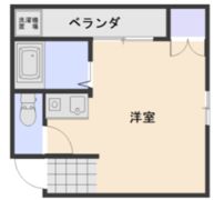 津高台ハイツの間取り画像