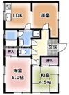 国松町戸建の間取り画像