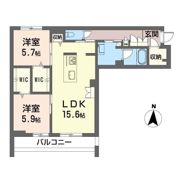 シャーメゾン フローラの間取り画像