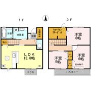 クレール H B棟の間取り画像