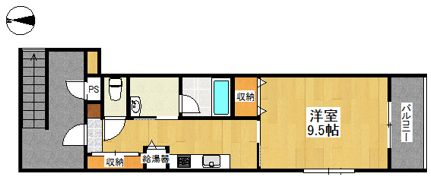 240BLDG.の間取り画像