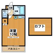 ロイヤルハイムBの間取り画像