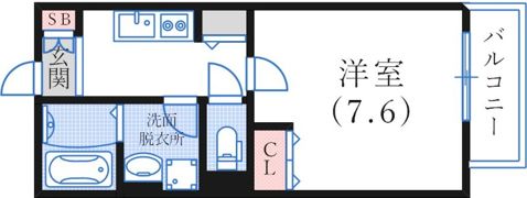 AILE岡場の間取り画像