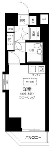 ジェイパーク南大井の間取り画像