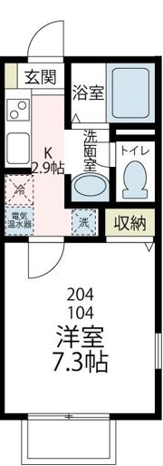 アスティオン竹園の間取り画像