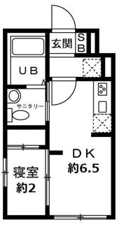 アスコット八幡の間取り画像