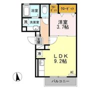 アズール・マムBの間取り画像