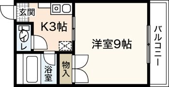 エンゼルタナカの間取り画像