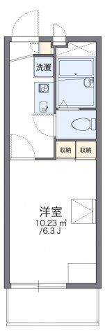 レオパレス山都の間取り画像
