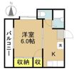 リバーハイツの間取り画像