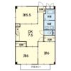 KCハイツの間取り画像