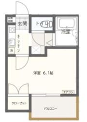 フローリッシュ浦安の間取り画像