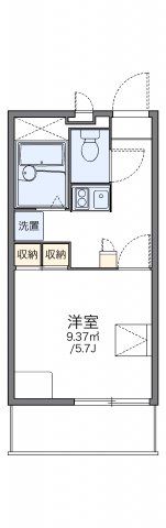 レオパレスTAKAKURAの間取り画像