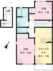 モン トレゾールの間取り画像