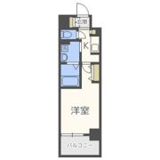 ミュプレ北浜の間取り画像