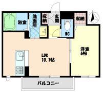 ベレオ助任橋の間取り画像
