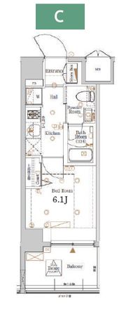 Log戸越parksideの間取り画像