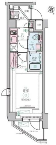 LEXE文京白山の間取り画像