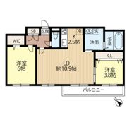 WELL BRIGHT東雲 RESIDENCEの間取り画像