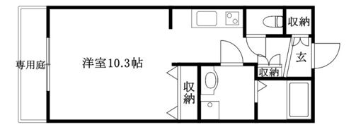 Villa Nakanoの間取り画像