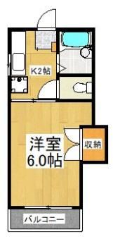 ウイングスⅠの間取り画像