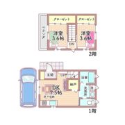 新座戸建の間取り画像