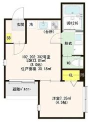 アルデバランの間取り画像
