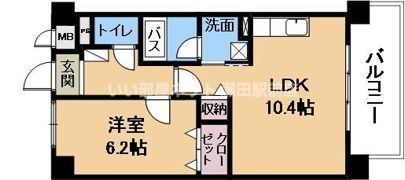 ラフィールの間取り画像