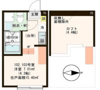 クレスト小岩の間取り画像