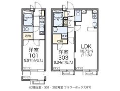 レオパレスエーデルハイムの間取り画像