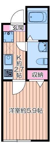 千住Grayishwoodの間取り画像
