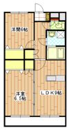アビタシオン天王Ⅴの間取り画像