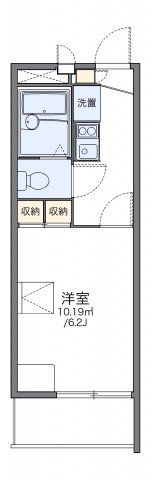 レオパレスハーモニーハイツ厚木の間取り画像