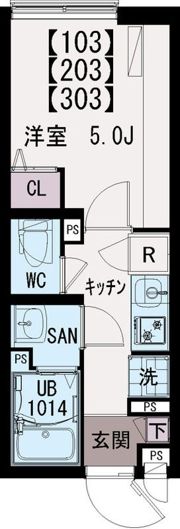 イクシオ東尾久の間取り画像