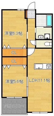 アドバンスM2の間取り画像