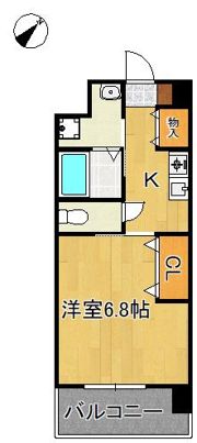 SANBOX 大浦の間取り画像