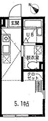 ラフィーネの間取り画像