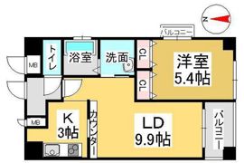 クレストシティ中井町の間取り画像