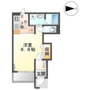 ララベルズ久米の間取り画像