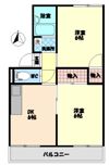セジュール住吉 A棟の間取り画像