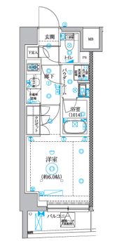 セジョリ横浜睦町の間取り画像