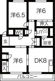 柔美和マンションはまぼうの間取り画像