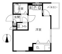 村上フラッツの間取り画像