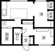 VILLA NOVA 小出の間取り画像