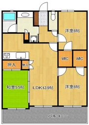ポレスタータワー大手町リーモ 702号室の間取り画像