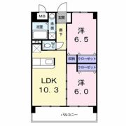 エヴァーグリーンNの間取り画像