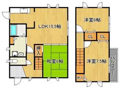 クルーズ菅原 A棟の間取り画像