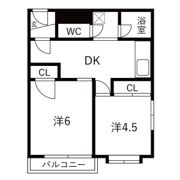 ウエストプラザの間取り画像