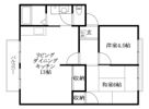 フレグランス新石手の間取り画像